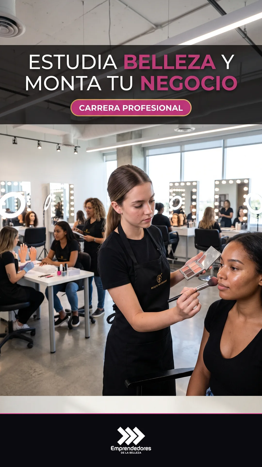 Historia Emprendedores — Estudia cosmetología y emprende