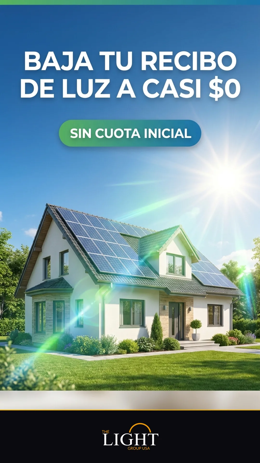 Historia The Light Group — Baja tu recibo de luz a casi $0