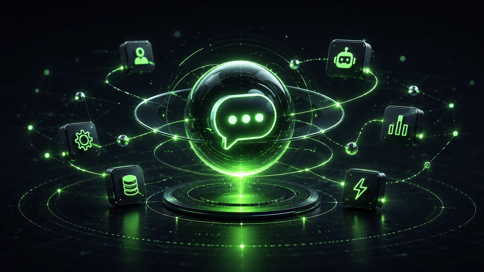 Inteligencia artificial conversacional respondiendo leads