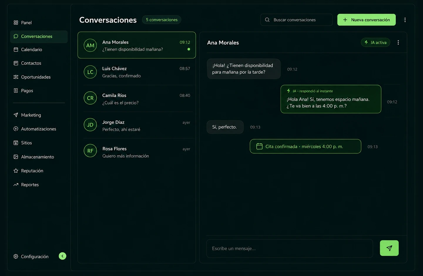 Todas tus conversaciones en un solo lugar